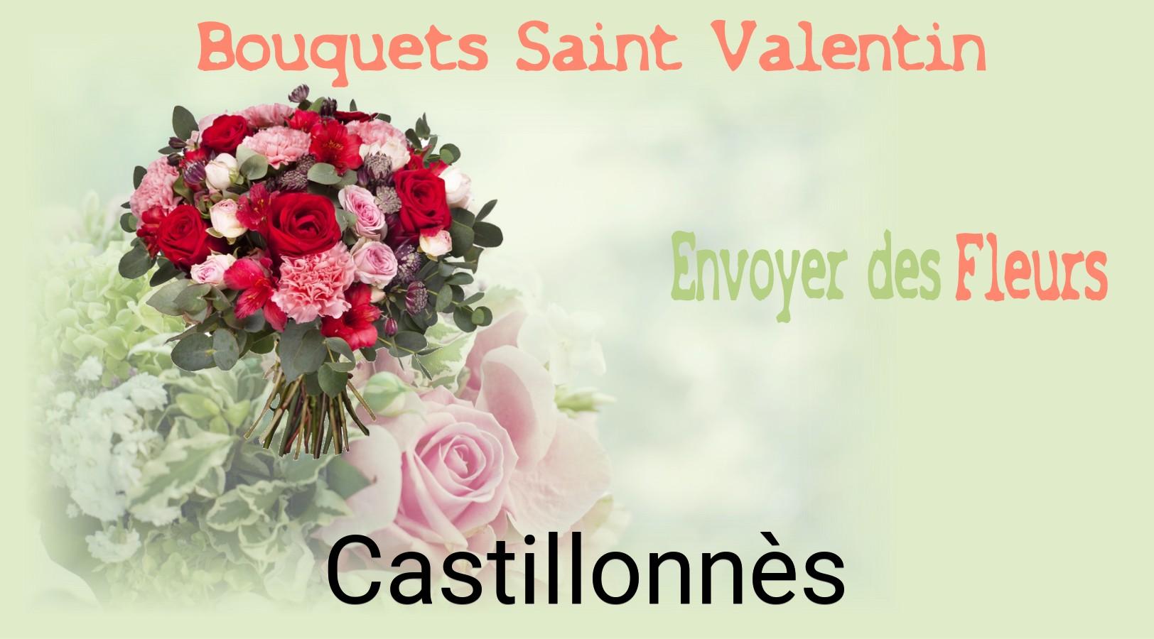 Roses de Saint-Valentin livrées à Castillonnès